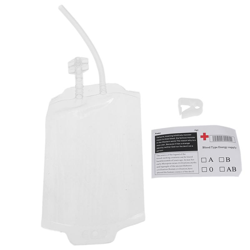 350 мл медицинский ПВХ многоразовый кровяной энергетический напиток сумка Хэллоуин вампир сумка реквизит