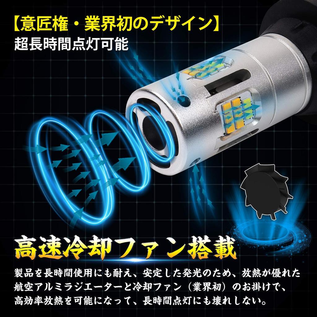 Комплект светодиодных указателей поворота и габаритных огней Mixsuper T20 WX3X16D 7440, новейшая модель с чередующимся режимом и охлаждением, янтарный 3600 лм 28 Вт поворот, белый 1600 лм 6 Вт поворот, дневной