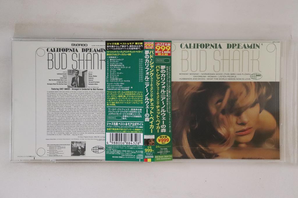 CD BUD SHANK - California Dreamin' TOCJ50099 World Pacific R 2010 Japan Obi Jazz Used