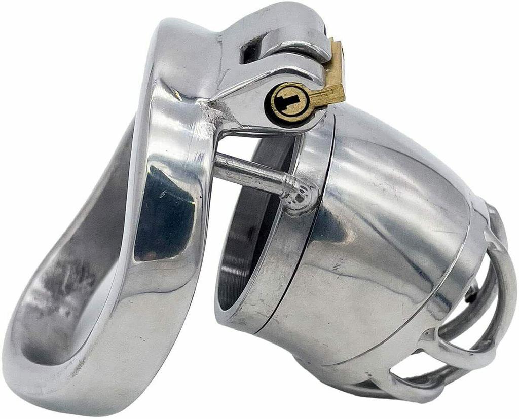 Кольцевой замок для мужской клетки из нержавеющей стали