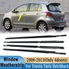 4 шт. Уплотнитель стекла для Toyota Yaris Хэтчбек 2006-2013 (4 двери) Передние Задние Наружные Боковые Стекла Резиновые Уплотнительные Полосы Черные