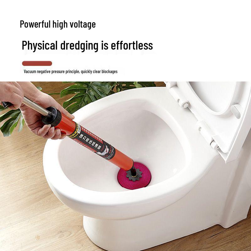 One Shot Kitchen & Toilet Plunger - Unclog Sewer Blockages Effortlessly