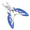 Beginners' Multifunctional Stainless Steel Lure Pliers with Split Ring Cutter