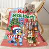 Merry Christmas Celebration Blanket Durable Comfort Perfect for Picnics Chair Sofa All-Season Use Stylish Decor Ideal Gift For Birthday Valentine'S Da