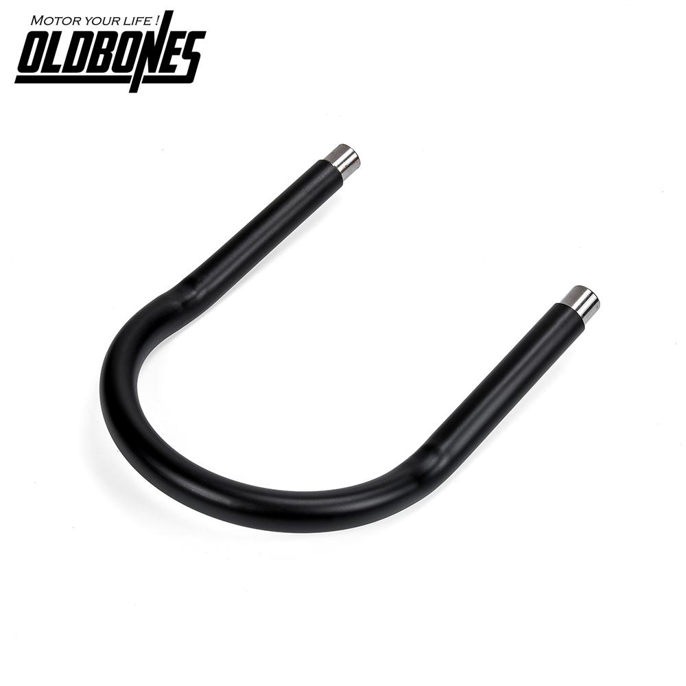 Cafe Racer Scrambler 230mm Rear Seat Frame Hoop Loop with LED Brake Turn Tail Light for HONDA for SUZUKI Motorcycle Accessories
