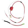 2 Pcs Battery Wiring Harness 4749A5531 Camper Battery Harness with 15 Amp Resettable Fuse Trailer