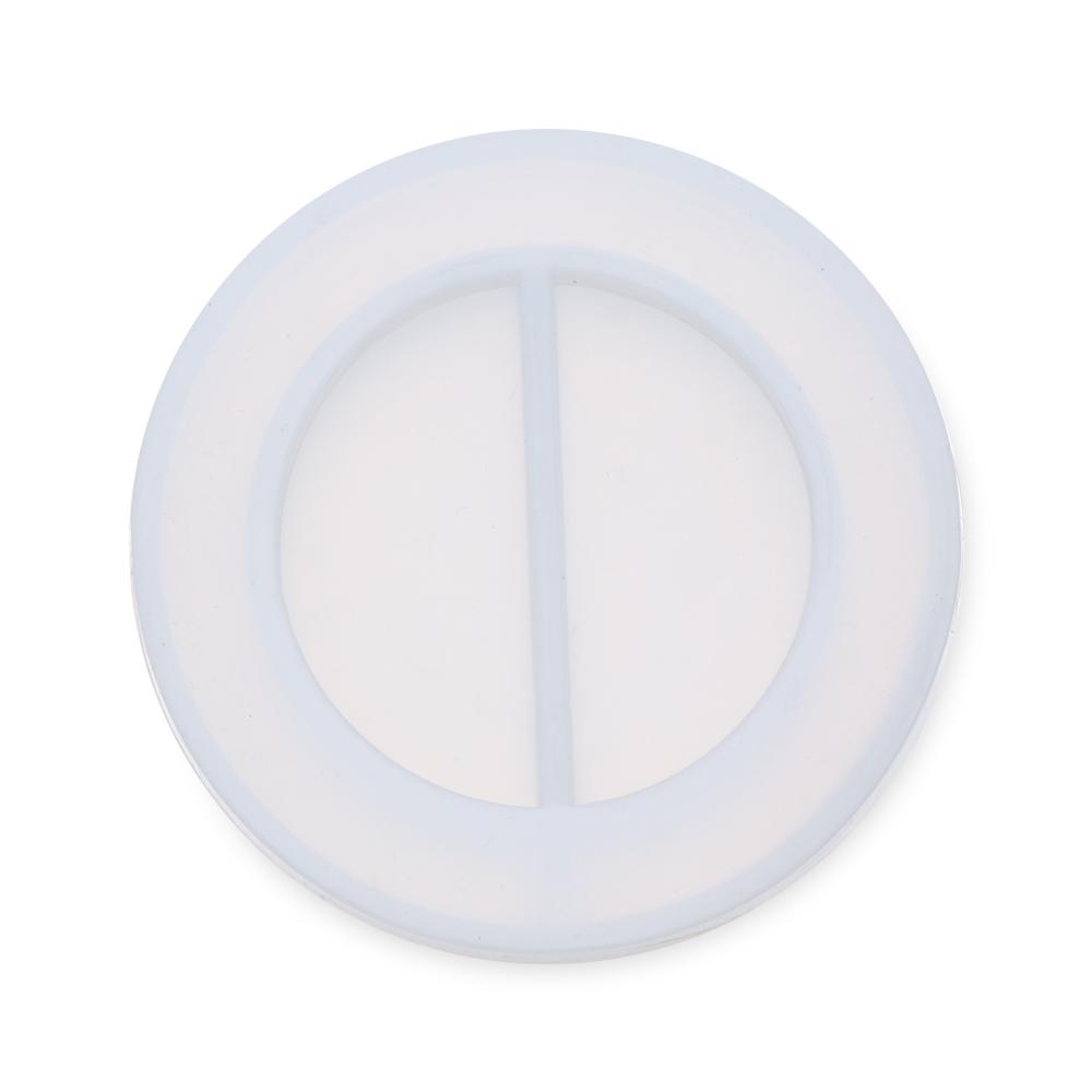 Crystal Pendant UV Epoxy Quicksand Silicone Mould Shaker Resin Mold Hanging Tags Key Chain Molds