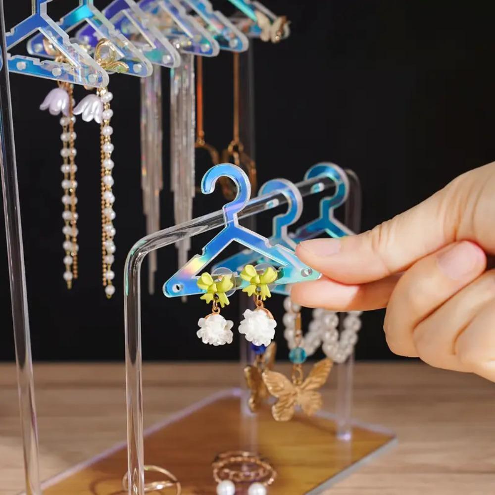 Органайзер для украшений 16 шт. Вешалки в форме держателя для украшений Вешалка для одежды Стенд для серег-гвоздиков Женщины Девушки