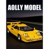 1/32 Lamborghini Countach LP5000s Сплав Модель Спортивного Автомобиля Литые Металлические Гоночные Автомобили для Трека Модель Транспортных Средств Симуляция Звук Свет Детская Игрушка Подарок