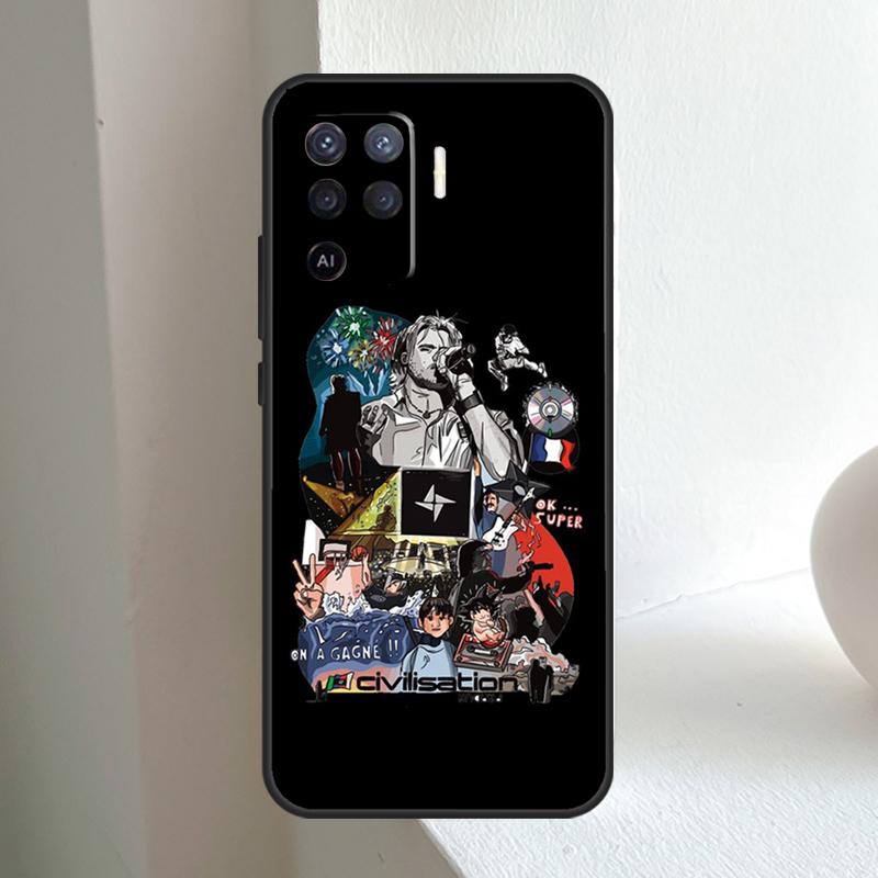 Orelsan Рэпер Для OPPO A80 A60 A40 A5 A6 Pro A15 A17 A57 A16 A76 A96 A18 A38 A58 A78 A98 A54 A74 A94 Чехол
