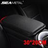 Car Armrest Pad Cover Waterproof Leather Protective Cushion Cover For Car Center Console Armrest Automobiles Accessories