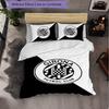 Girona FC Themed Bedding 3Pcs Duvet Cover Set Decorative Bed Linen For Teen Room Home Decoration
