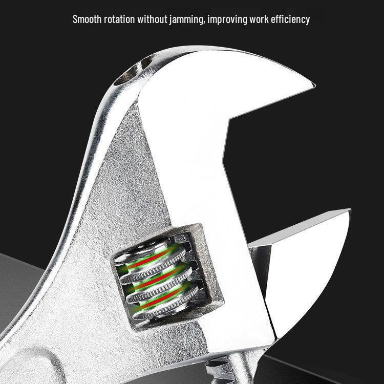 Импортный набор регулируемых гаечных ключей для ремонта автомобилей, открытый зев, оригинальный дизайн, размеры 6 дюймов и 12 дюймов