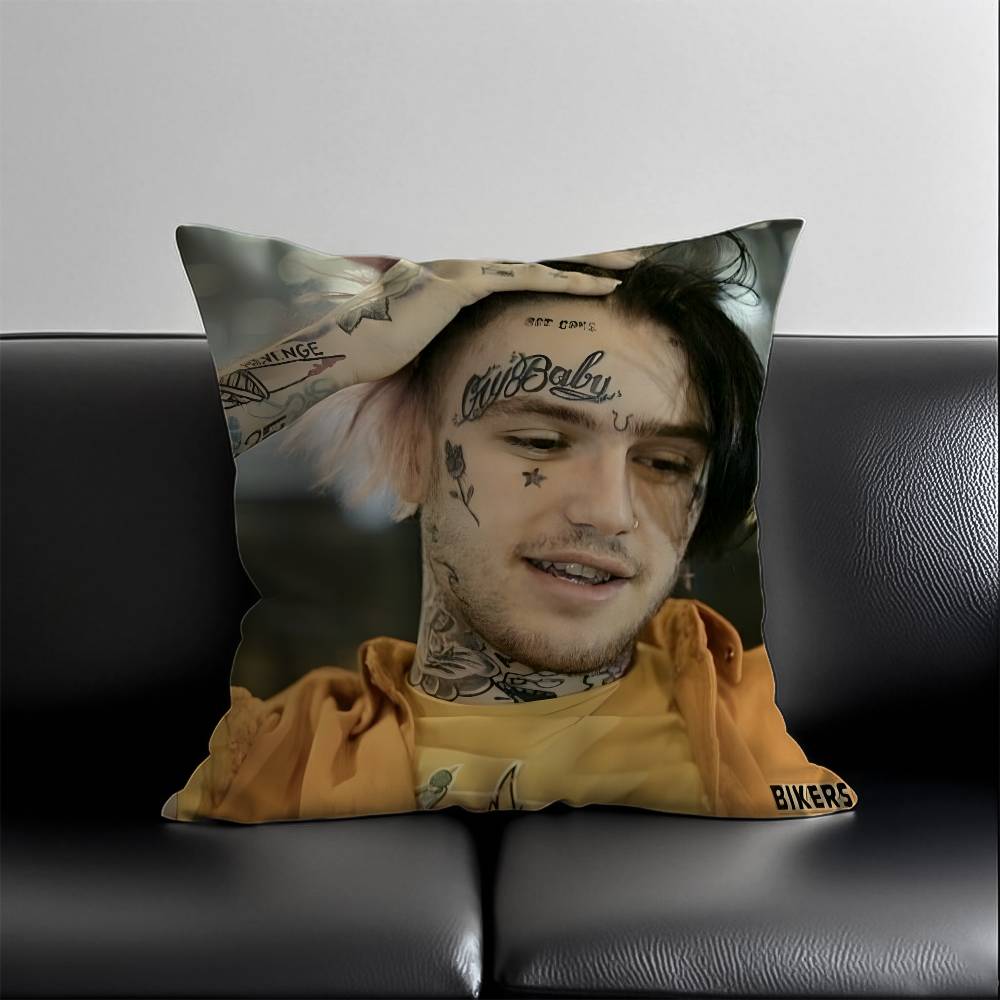 L-Lil Peep Cry Baby Наволочка Изготовлена из приятной для кожи и удобной ткани Наволочка Наволочка на молнии