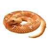 1pc Giant Snakes Plush Toy Simulation Long Golden Python Stuffed Snake Plushie Children Boys Gift Home Decoration