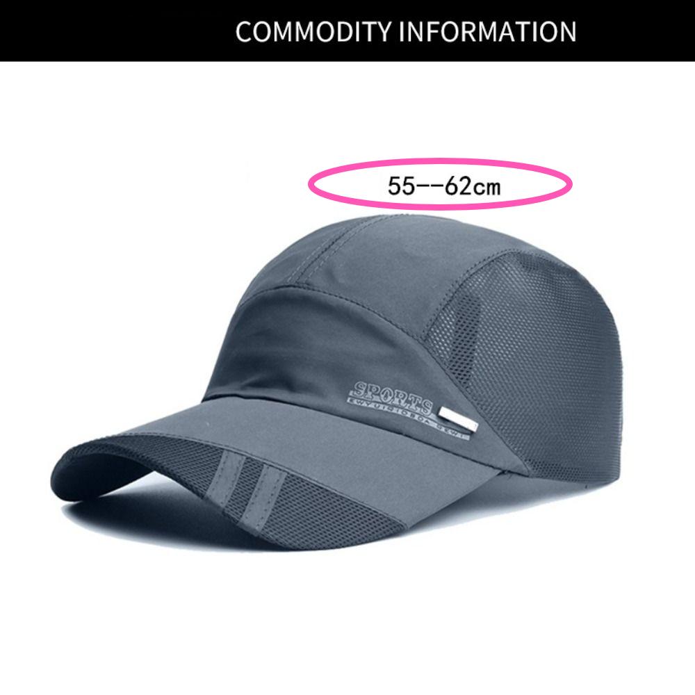 Дышащая бейсболка, однотонная солнцезащитная шляпа, повседневная солнцезащитная шляпа для женщин и мужчин