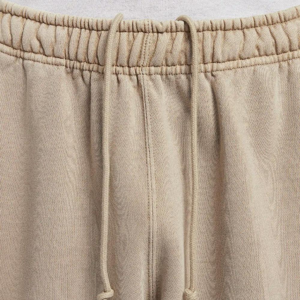 Nike Повседневные брюки с эластичными манжетами и однотонным логотипом, бежевые, HJ2233-297