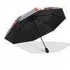 1pc Power Ranger-themed Automatic Opening/Closing Outdoor Umbrella with Foldable Design, 8 Bone Iron Frame - Perfect for Fans, Travelers, Daily U