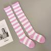 Warm Stripe Stockings Knitted Over Knee Socks Harajuku Style Cosplay Socks  Christmas Gift