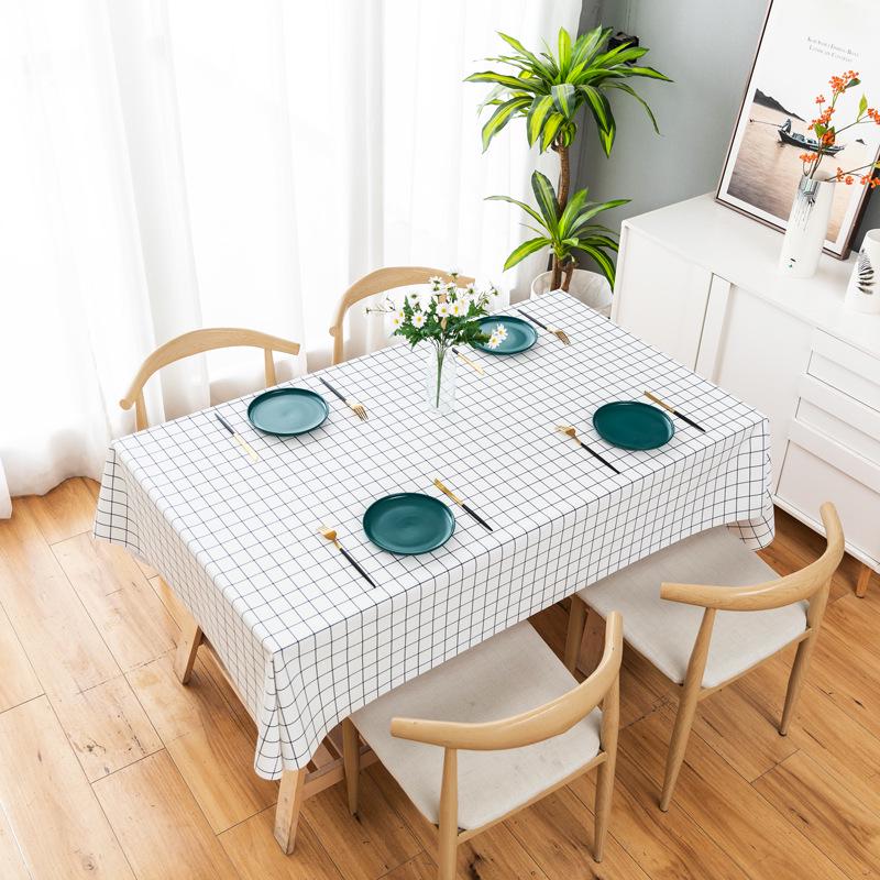 Скатерть и подставка под приборы из утолщенного ПВХ, термостойкая, водонепроницаемая, маслостойкая, не допускающая ожогов