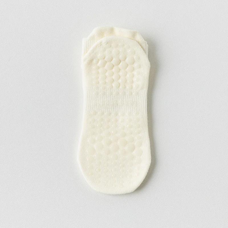 Сетчатые дышащие носки для йоги, женские хлопковые короткие короткие носки для тренажерного зала, фитнеса и танцев, профессиональные нескользящие носки для пилатеса