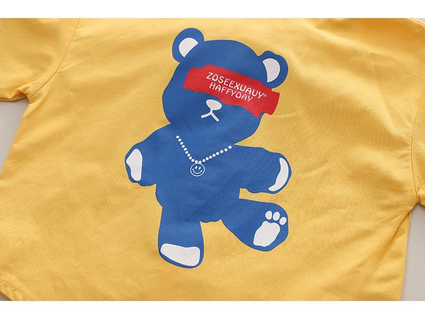 Детский весенне-осенний кардиган с мультяшным рисунком: Комплект из 3 предметов: куртка с длинным рукавом и свитер (2023)