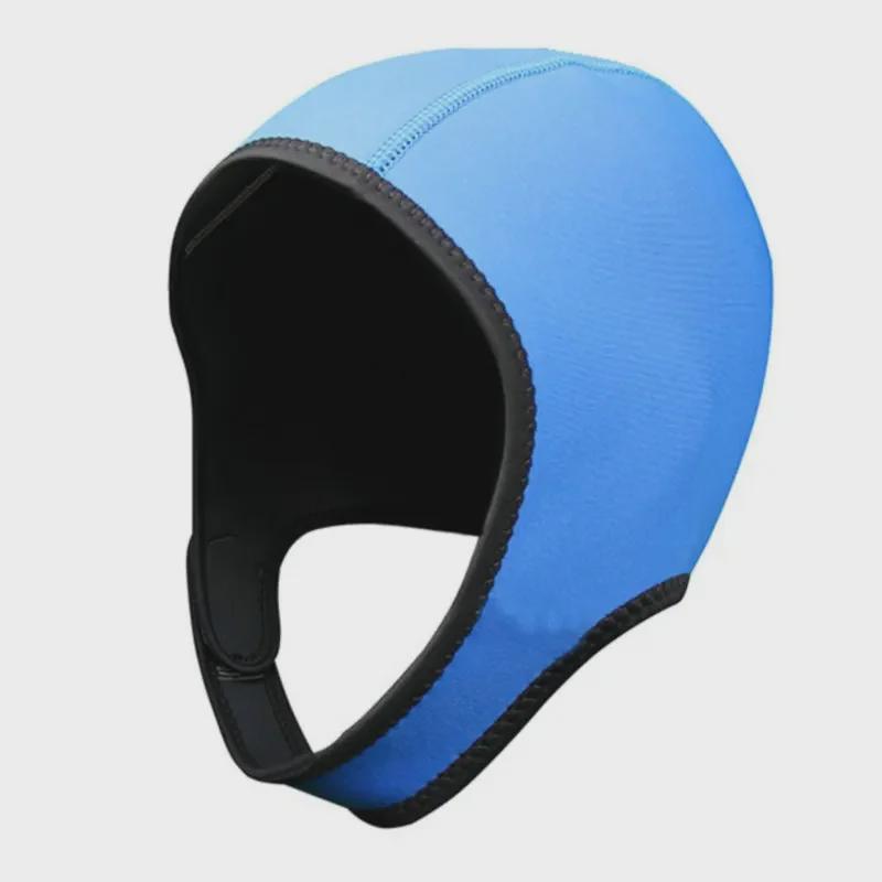 Унисекс 3 мм кепки для дайвинга: Теплый, морозостойкий, солнцезащитный, быстросохнущий головной убор для серфинга, сноркелинга и зимнего плавания.