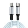 Зарядный кабель USB Type-C Папа-Папа, Кабель данных USB C на USB C, Кабель быстрой зарядки PD 60 Вт для устройств Type C, Смартфонов