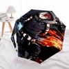 1pc Anime Hoodie with Unique Print Automatic Opening/Closing Umbrella - Perfect for Fans, Travelers, Everyday Use, and Festive Gifts!C040