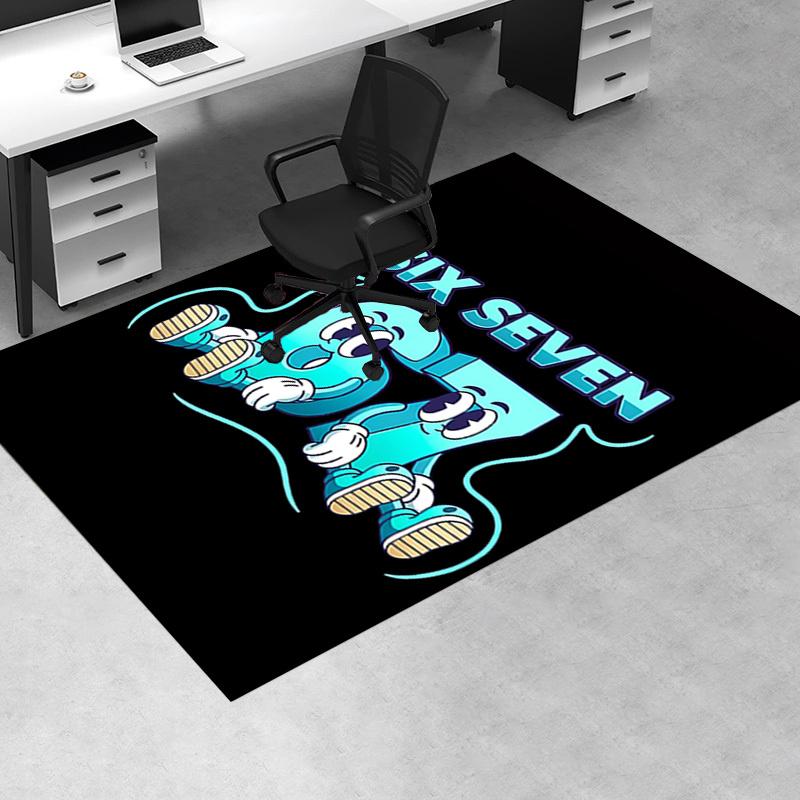 SIX SEVEN Chair Mat Office Carpet for Home Decor, Sofa Rug, Desk Pad, Gift Idea for Any Room