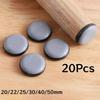 20PCS Furniture Slider Pads Table Chair Leg Sliding Block Anti Scratch Easy Move Heavy Furniture Leg Mat Thickened Moving Pads