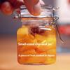 Стеклянная бутылка 50/100 мл Герметичная банка для кухни Еда Соленья Фрукты Консервы Прозрачная Широкое горлышко Банка для джема Банка для хранения Бытовая