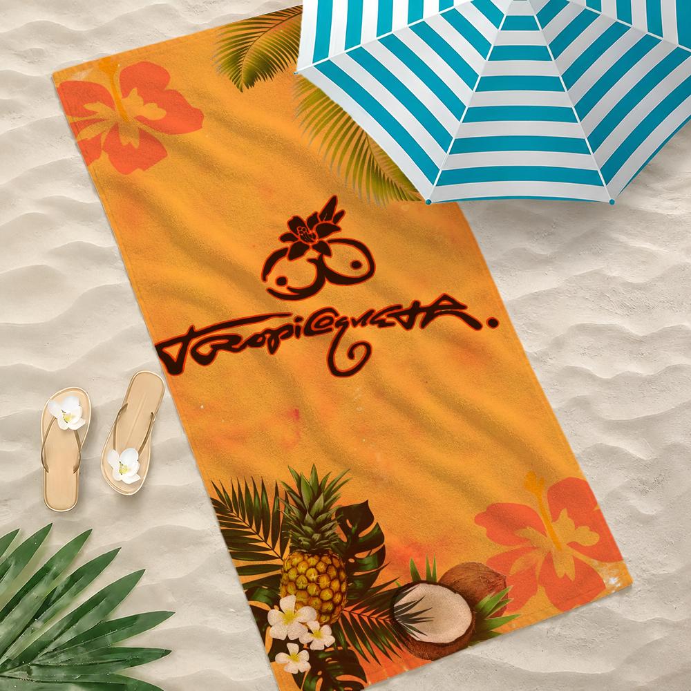 Album K-KAROL G Tropicoqueta Towel Towel beach towel, quick drying absorbent bath towel for Swim,Gym,Camping,Outdoor hot