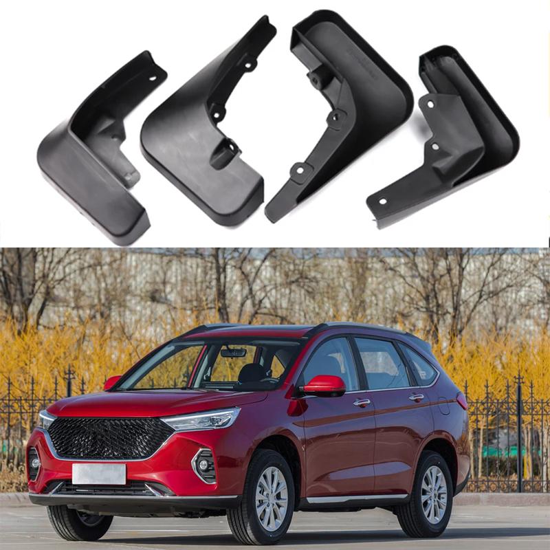 Автомобильные брызговики Защита от грязи Брызговики Для GWM Haval M6 Plus Внедорожник Передние Задние Автоаксессуары Крыло 2024 2025