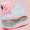 1pair 4D Sport Insoles Soft High Elasticity Shoe Pads Breathable Running Basket Shoe Sole Arch Support Orthopedic Inserts Unisex