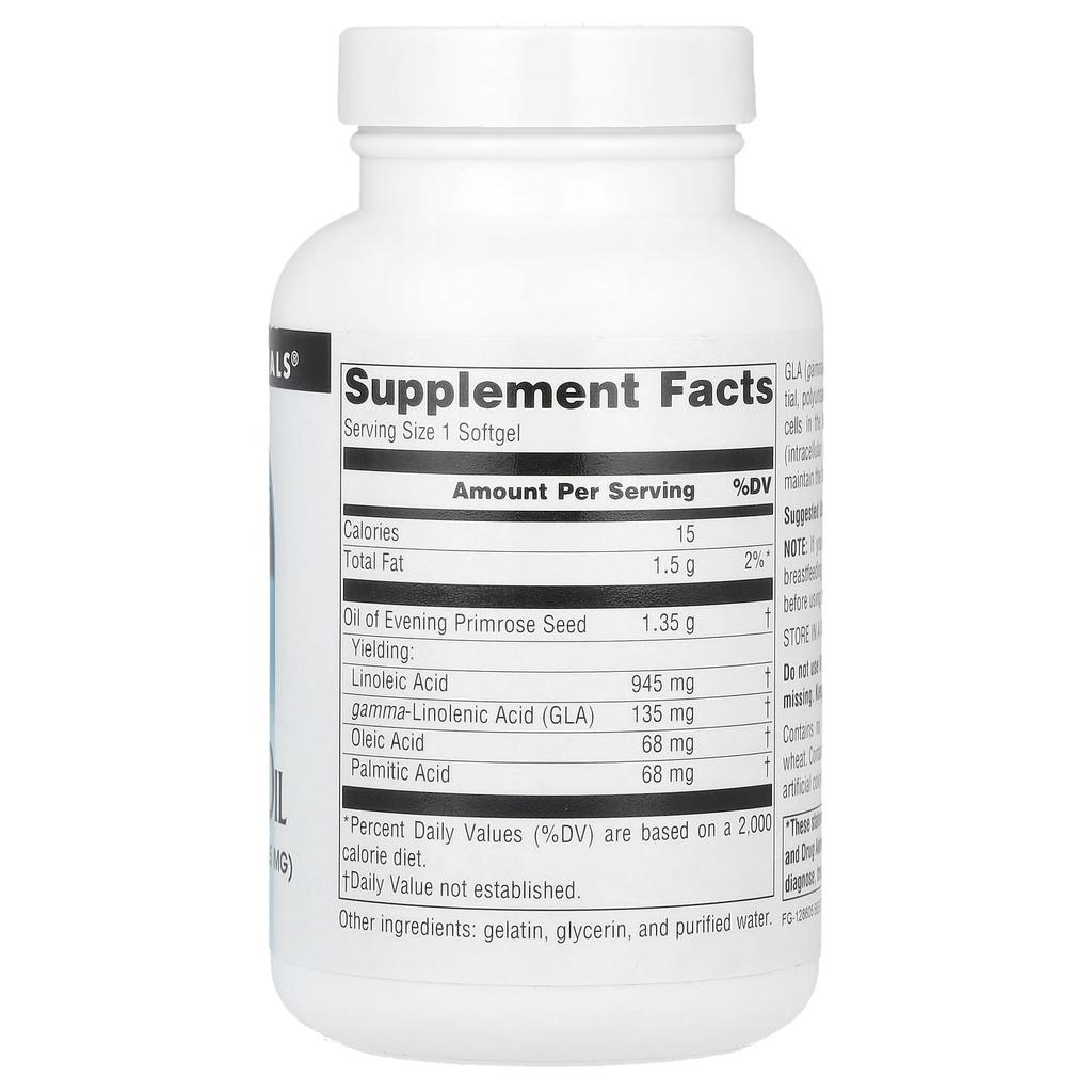 Evening Primrose Oil, 1,350Mg, 60 Softgels