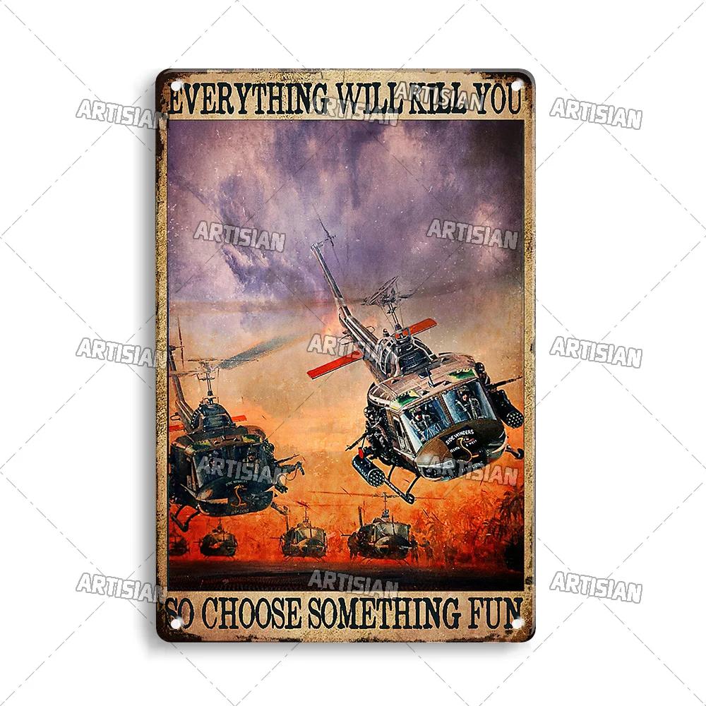 Artisian Pilot Metal Sign Flight Attendant Tin Plate Airplane Aviation Decorative Plaque Wall Decor Garage Bar Pub Club Hotel