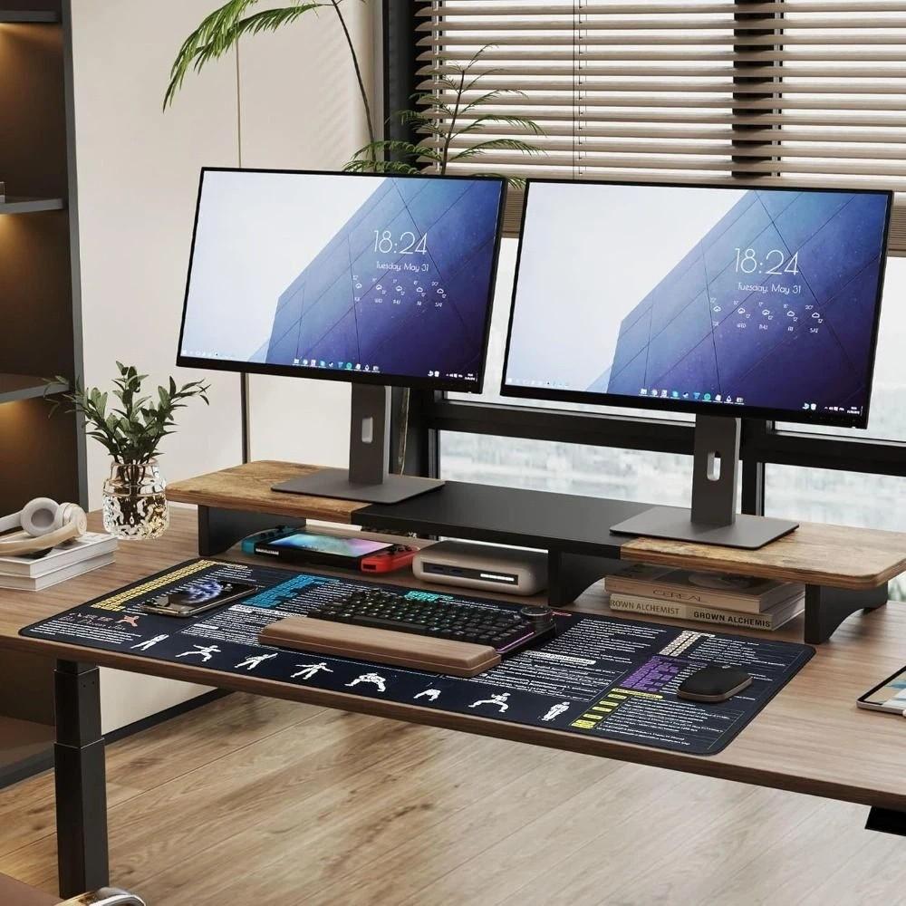 HD Printing Computer Keyboard Pad Anti-Slip Base Office Desk Mat New Keyboard Pad Office Workers