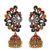 Peacock Color Earrings Tassel Earrings Vintage Exotic Earrings Eid Al-Fitr Lasser Bairam