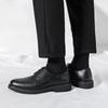 Classic New Office Interview Men's Business Shoes Lace Up Simple Men's Leather Casual Shoes High-quality Work Shoes Versatile