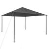 Gazebo vidaXL 4x4x2,7 M Anthracite 180 G/m² - Steel, Oxford Fabric