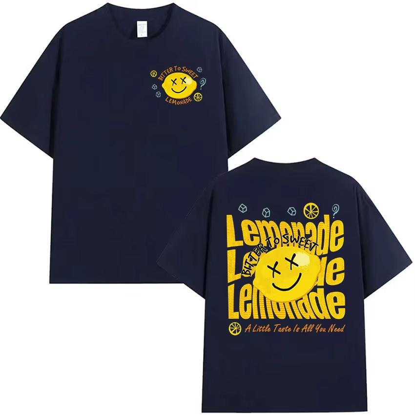 2026 Louis Tomlinson Lemonade Tour Print TShirt for Unisex and Women Summer HighQuality Harajuku TShirt