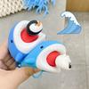Cat Silicone Penguin Pendant Creative Polar Bear Keychain  Car Key Pendant