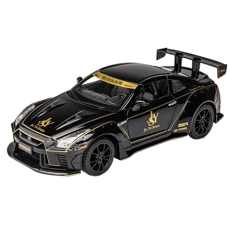 1/24 NISSAN Skyline Are GTR R35 Wide Body Race Alloy Car Model Diecasts Vehicles Refit Racing Toy Cars Детские игрушки Детские игрушки для мальчиков