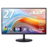 Acer Monitor 27 Inch Full HD Matte IPS 120Hz AdaptiveSync HDMI Power Supply Compatible with Terminal VESA Mount Compatible Height Adjustment Zero