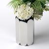 Metal Art Mirror Vase, Simple Light Luxury Ornaments, Model Room, Sales Office, Study Room, Diamond-shaped Dry Flower Arrangement Device
