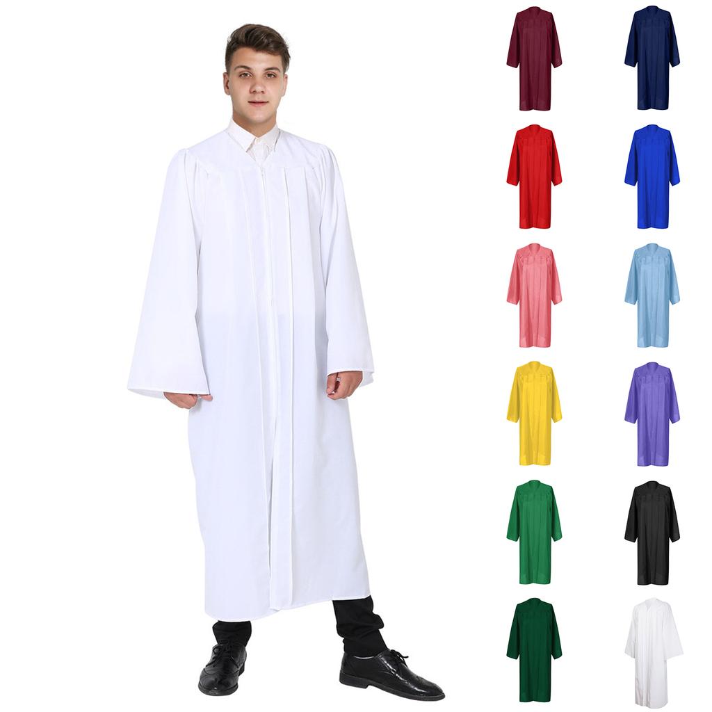 Unisex Choir Robes For Church Baptism Officiant Confirmation Costume,Graduation Gown Pastor &judges Robe