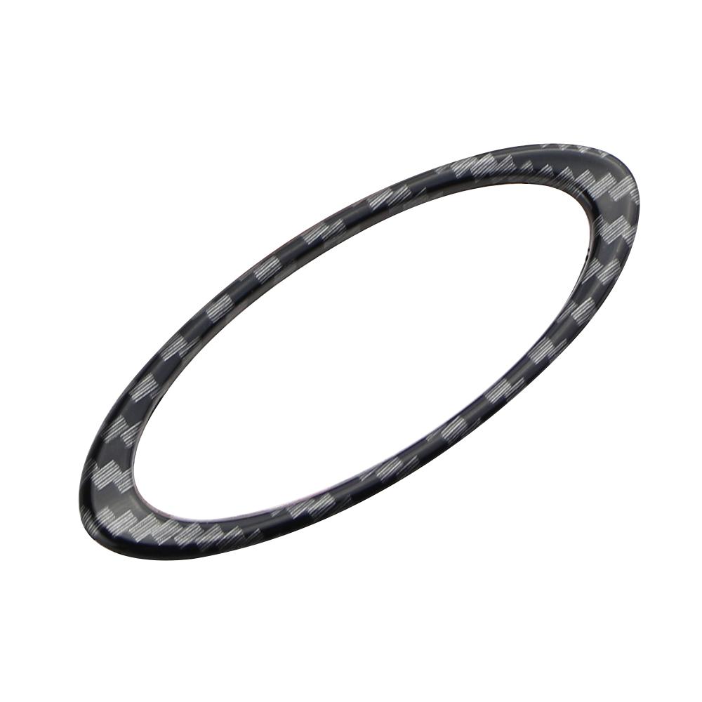 For Ford Everest 2015 - 2021 Ranger 2015 - 2022 Steering Wheel Panel Logo Ring Circle Trim Decoration Sticker Cover Accessories