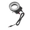 LED Microscope Ring Light 144 LEDs 4W 6500‑7500K 32000‑36000LX Adjustable Brightness USB Powered Microscope Lamp