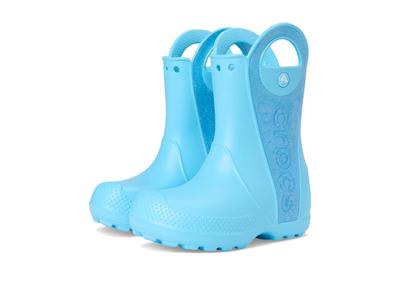 Crocs Handle It Rain Glitter Mist Tinted 14см Сапоги, Малыш, Стекло,